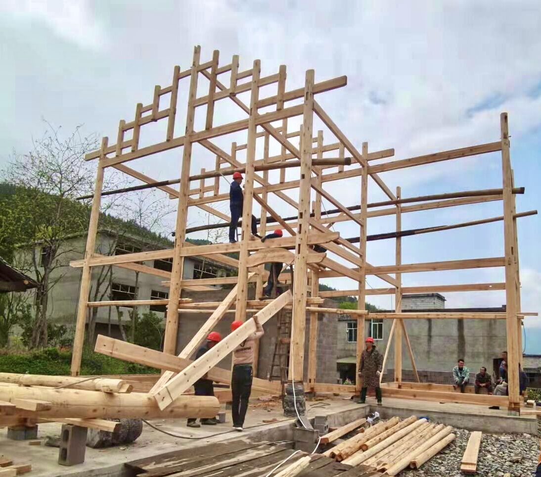 近現(xiàn)代中國木結構建筑的發(fā)展